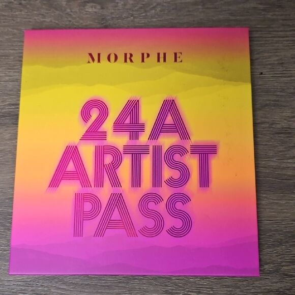 Morphe 24A ARTIST PASS EYESHADOW PALETTE NEW No Box - Picture 1 of 11